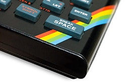 Confortable rubber keyboard